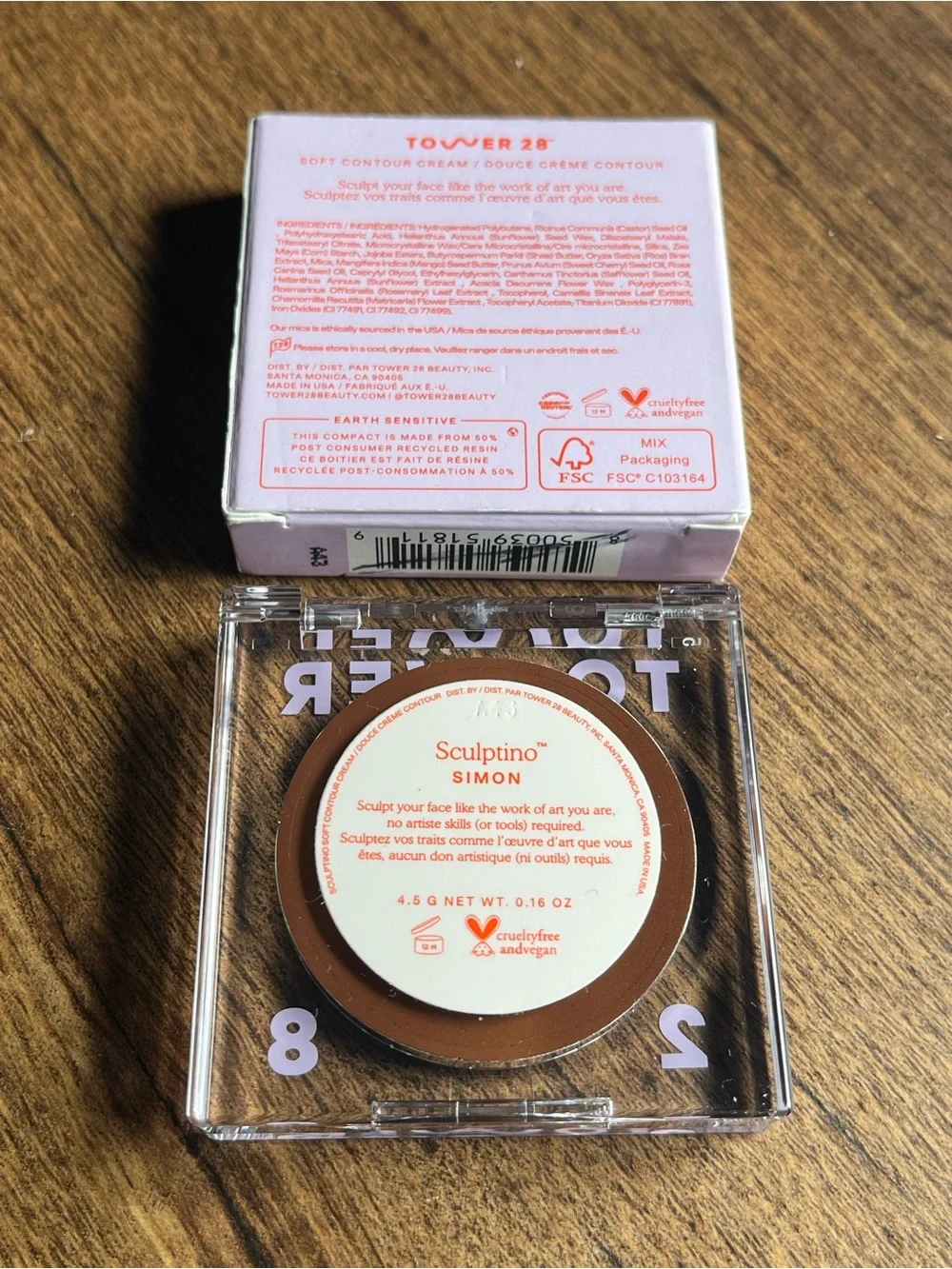 Tower 28 Sculptino Soft Contour Cream - Simon